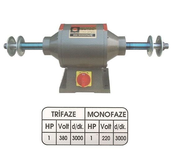 Polisaj Motoru 075 KW-Trifaze