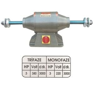 Polisaj Motoru 2 KW-Trifaze
