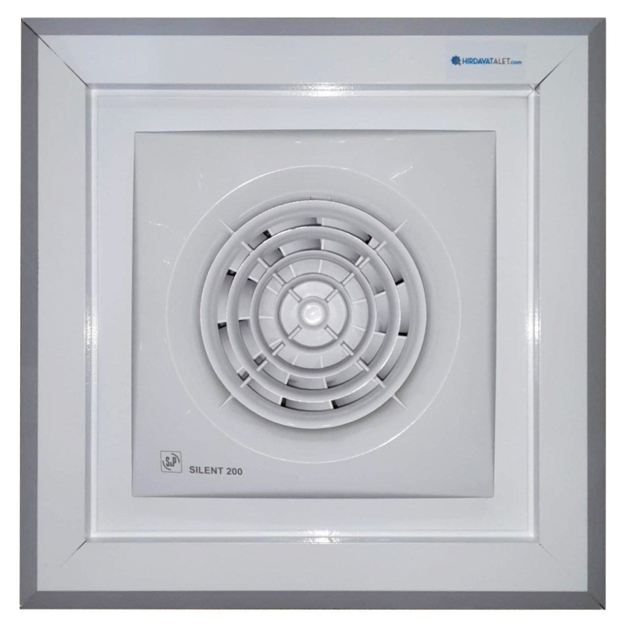 Soler&Palau Silent 200 CZ Fanlı Menfez (180m³/h) - Ölçü Seçiniz 35x35