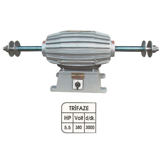 5.5 Hp Polisaj Motoru 4 KW-Trifaze