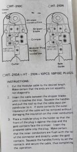 Topart TA 01190 10 Contact RJ45 Jak Pensesi