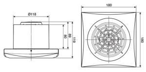 Soler&Palau Silent 200 CRZ Zaman Ayarlı Fan