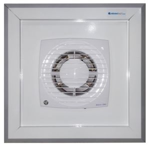 Blauberg Bravo 125 T (Zaman Ayarlı) Fanlı Menfez (192m³/h) - Ölçü Seçiniz 30x30