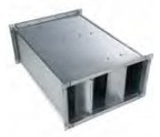 S&P 600x350x800 mm. DİKDÖRTGEN KANAL TİPİ SUSTURUCU
