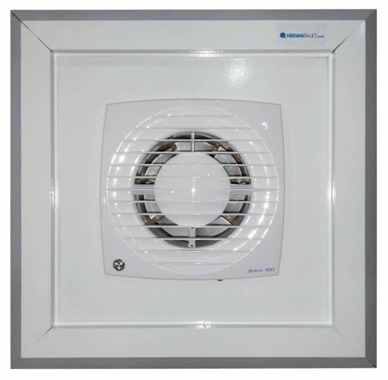 Blauberg Bravo 100 T (Zaman Ayarlı) Fanlı Menfez (101m³/h) - Ölçü Seçiniz 30x35