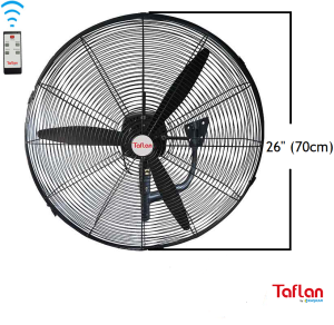 FLW-650-HR Uzaktan Kumandalı 26''/180W Sanayi Tipi Duvar Vantilatörü