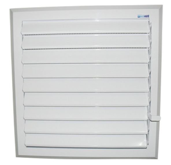 EV 50x60 Lüks Beyaz Alüminyum Menfez