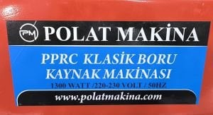 Büyük Plastik Boru Kaynak Makinesi