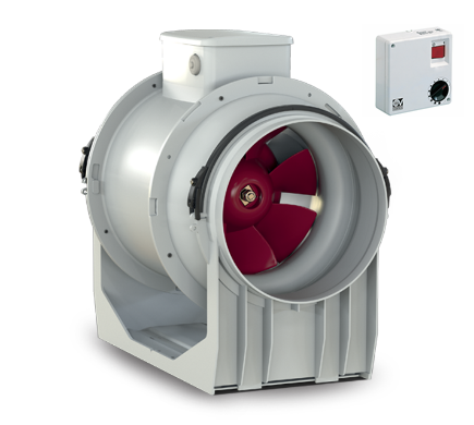 Vortice Lineo 200 Yeni 1135 m3/h Kanal Tipi Fan (Hız Anahtarı Dahil)