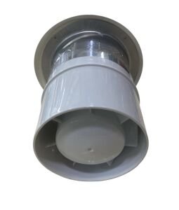 Aircol 100 mm Fanlı (Motorlu) Metal Anemostad