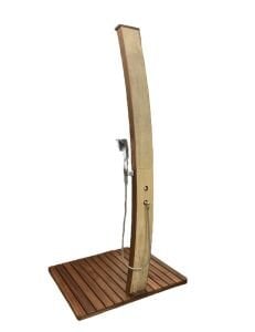 HAVUZ DUŞU MARMARİS SERİSİ AHŞAP HAVUZ DUŞ SİSTEMİ  (Tek Su Girişli)