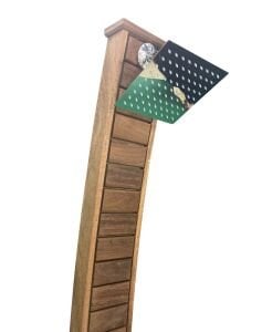 HAVUZ DUŞU MARMARİS SERİSİ AHŞAP HAVUZ DUŞ SİSTEMİ  (Tek Su Girişli)