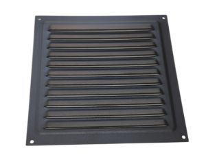 Siyah Sabit Kanat Metal Menfez 150x150 (Siyah)
