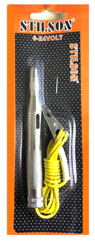 Stilson Araç Oto Elektrik Kontrol Kalemi 6 24 Volt Dövme Uçlu