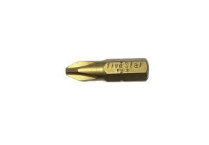 FiveStar PH 2x25 mm Titanyum Kaplama Yıldız Bits Uç